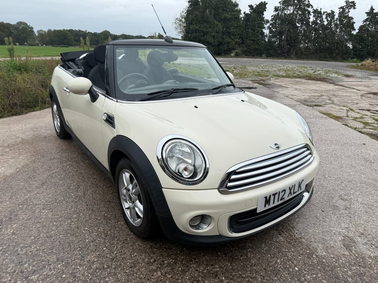 2012 MINI Convertible 1.6 One 2dr CONVERTIBLE Petrol Manual