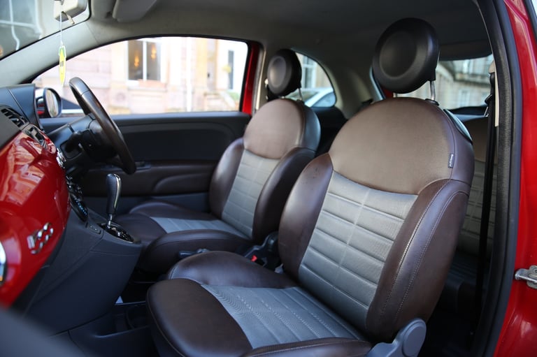 FIAT 500 0.9 TWINAIR SPORT PETROL RED DUALOGIC AUTO AUTOMATIC+WARRANTY