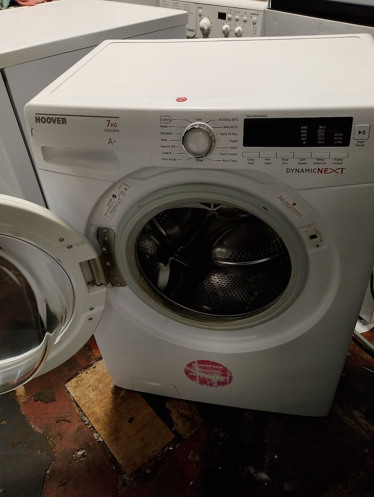 image for Hoover 7 kg washing machine 1 month warranty 