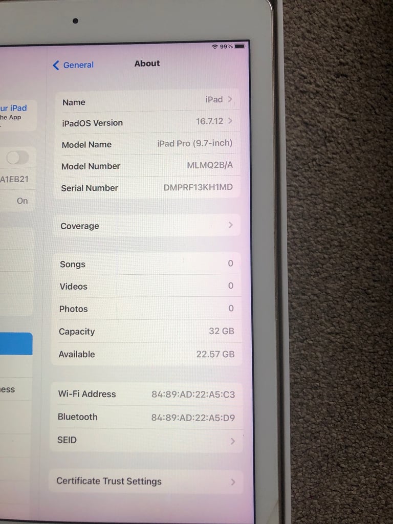 iPad Pro 32gb