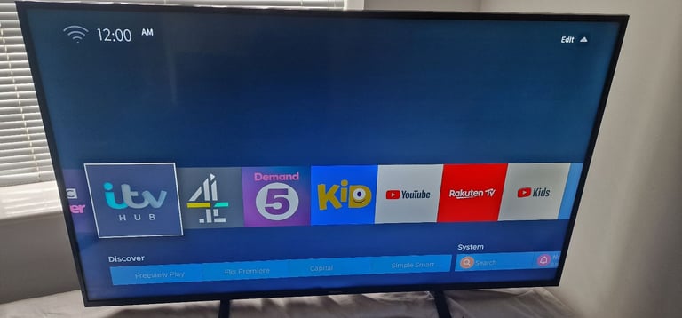 Hisense 55" 4k smart tv _ can deliver
