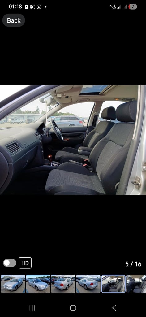 2004 Volkswagen Bora 2.3 V5 4dr Tip Auto [170bhp] SALOON Petrol Automatic