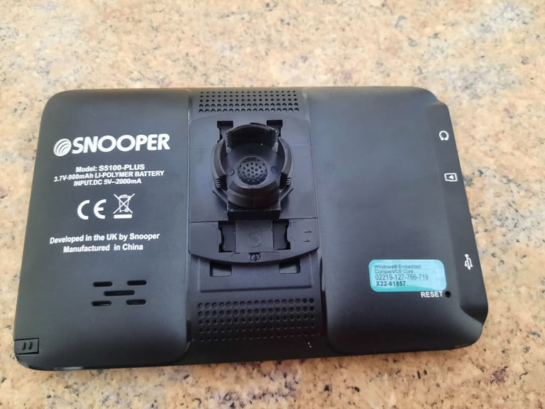 Lorry snooper s5100 plus satnav 