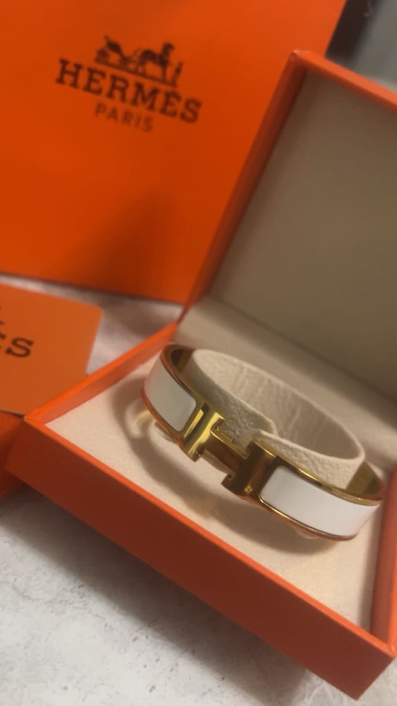 image for white h braclet 