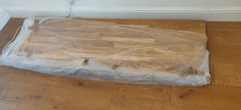 Solid oak wood kitchen counter top - new, never used/installed