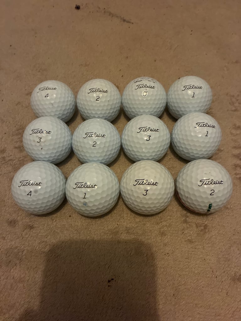 image for 12 x Titleist Pro V1 golf balls