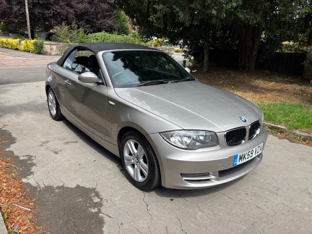 image for BMW 1 SERIES 2.0 118d SE Convertible Silver Manual Diesel 2009
