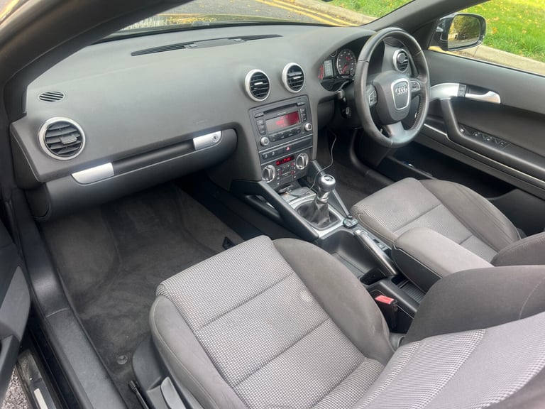2012 Audi A3 1.6 TDI Sport 2dr CONVERTIBLE Diesel Manual