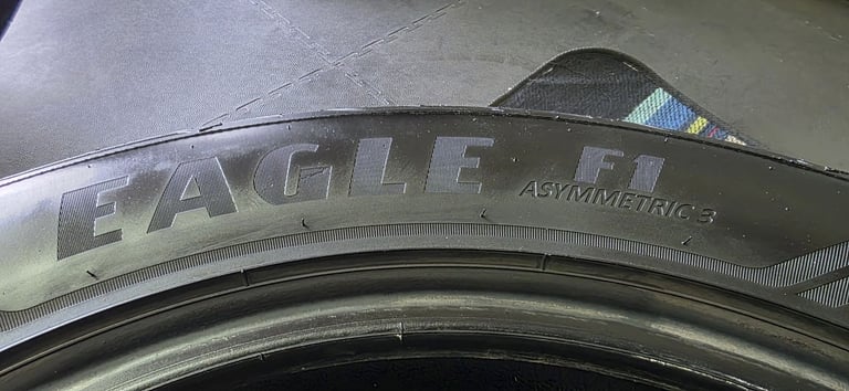235 55 19   2 x tyres Goodyear SUV Eagle F1 Asymetric 3