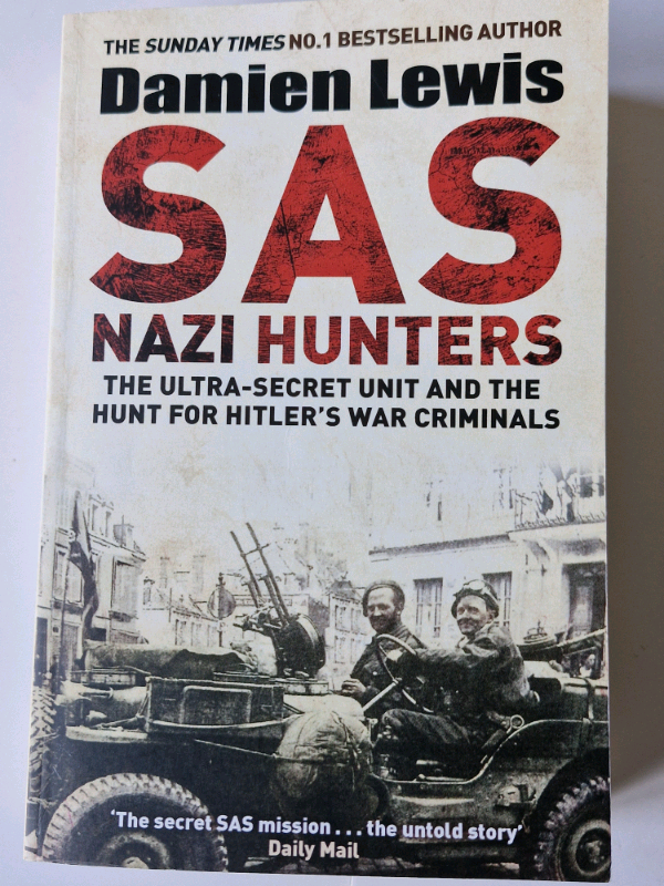image for SAS NAZI HUNTERS. DAMIEN LEWIS PAPERBACK 