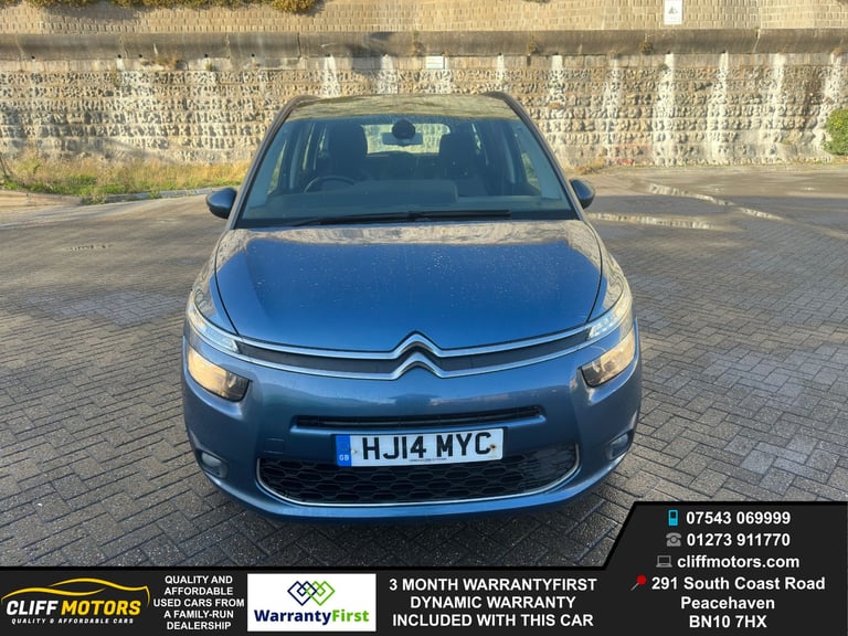 2014 Citroen Grand C4 Picasso Exclusive - New Years MOT - 7 Seats - £20 Road Tax - 3 Month Warranty