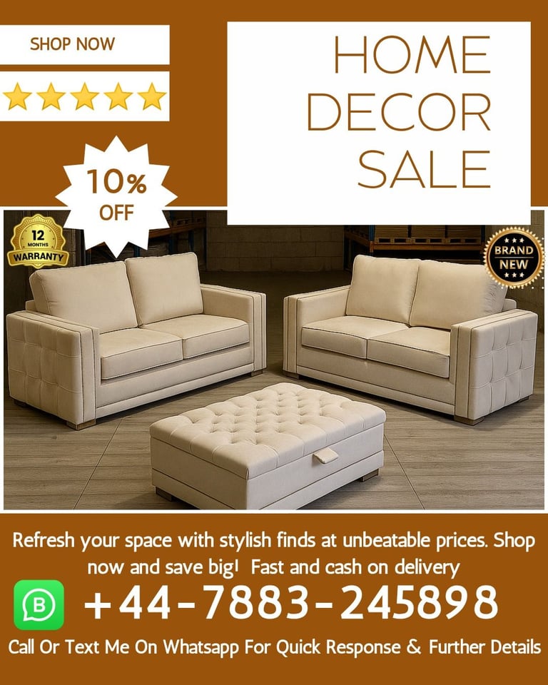 Massive Sofa Sale – Style, Comfort & Savings in One!