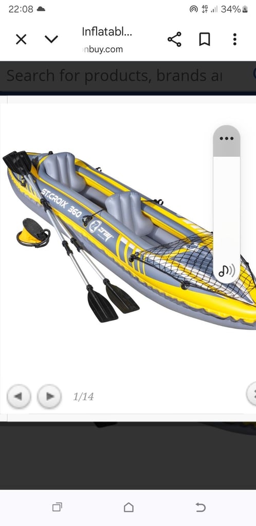 image for Inflatable kayak 