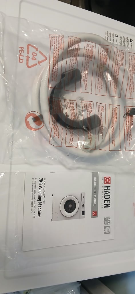 Haden HW7120 Washing Machine (BRAND NEW)