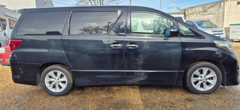 TOYOTA ALPHARD, 2009,NEW SHAPE 65,577 MILES 2.4 LITRE, PETROL, AUTOMATIC