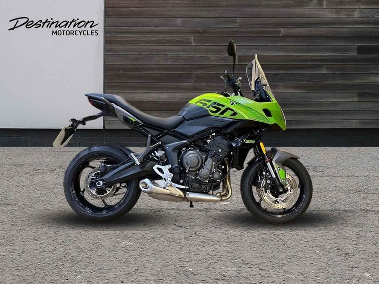 2025 Triumph Tiger Sport 660 PREMIUM COLOUR Petrol green 6 Speed