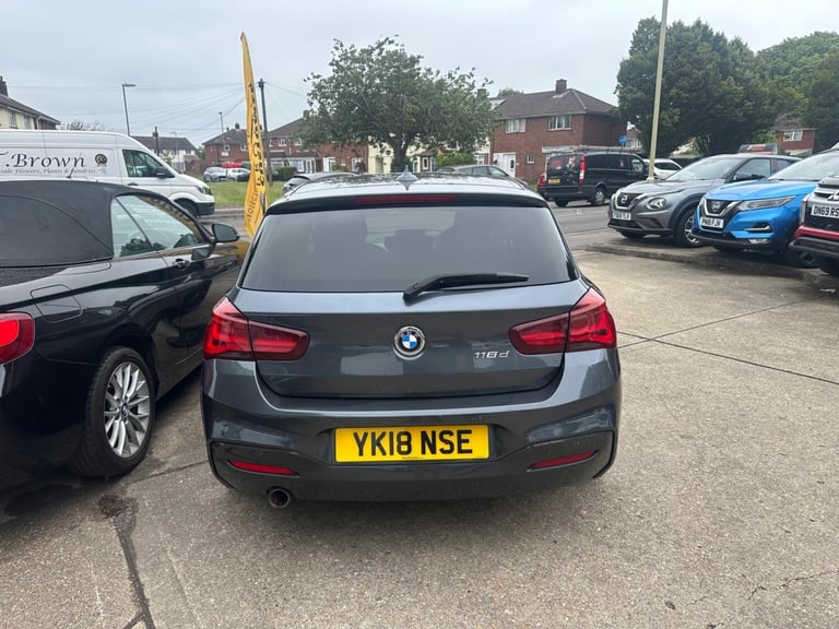 2018 BMW 1 Series 2.0 118d M Sport Shadow Edition Euro 6 (s/s) 5dr HATCHBACK Diesel Manual