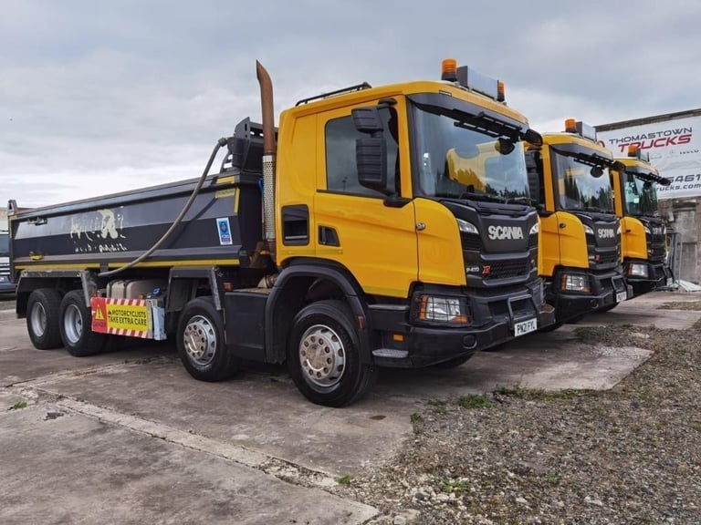 2021 Scania P410 XT 8X4 Tipper 