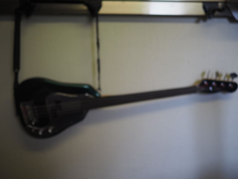 Fretless Bass Guitar.