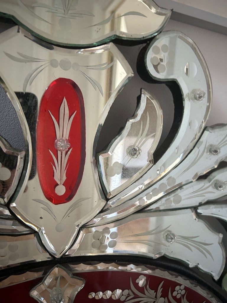 Antique venetian mirror 