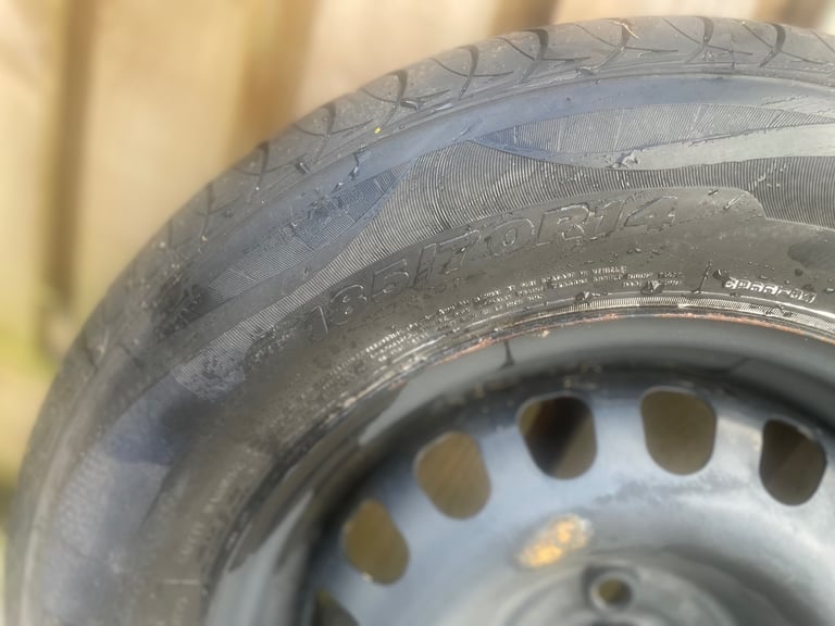 Spare corsa wheel 