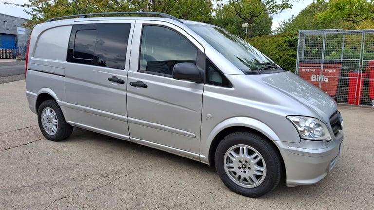 MERCEDES VITO 122 CDI 3.0 V6 AUTOMATIC 5 SEATER CREWCAB, FULL SERVICE HISTORY 