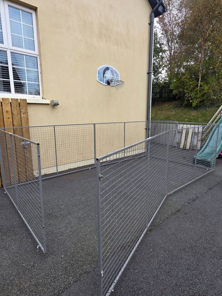 14 x 7ft Dog Kennel Cage Run Animal Enclosure