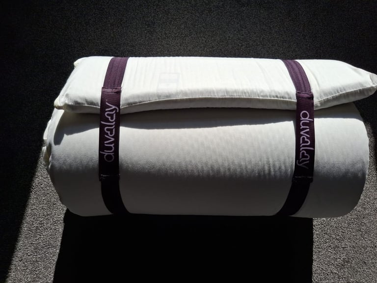 image for 2 Individual Duvalay Sleeping Bags with Memory Foam Base for sale