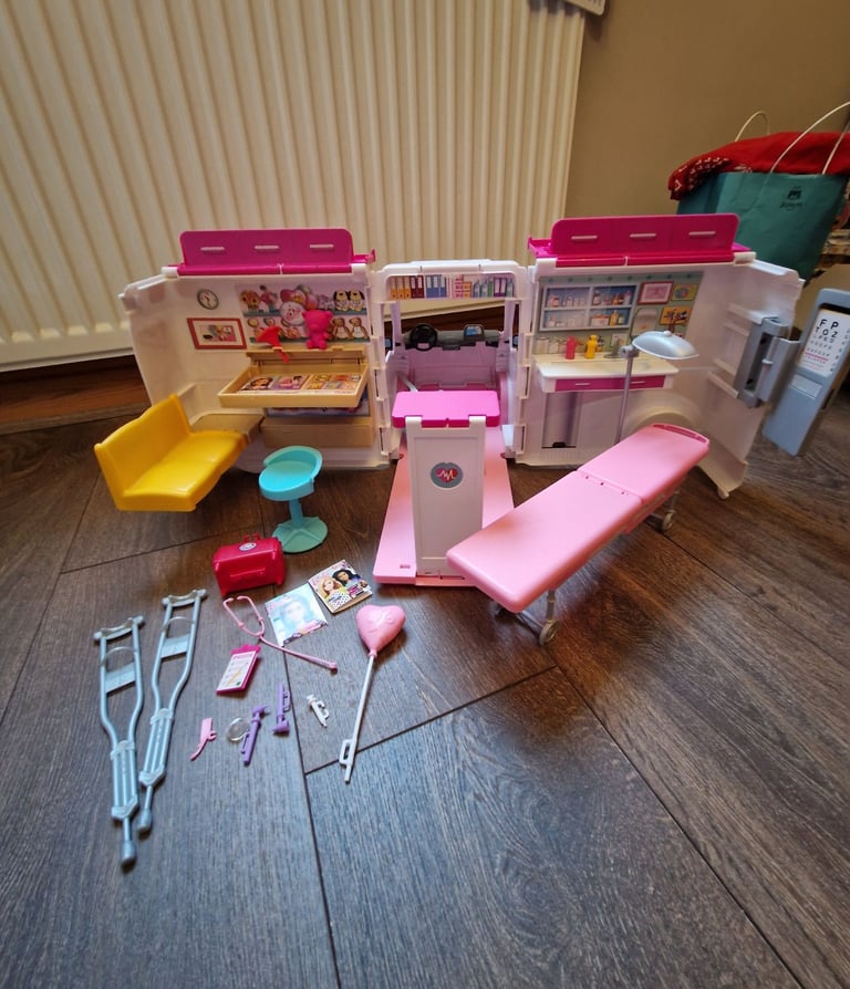 Barbie Ambulance complete & barely used