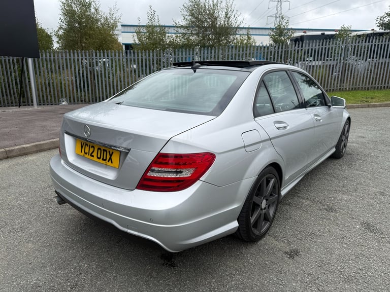 2012 MERCEDES-BENZ C220 AMG SPORT CDI BLUEEFFICIENCY AUTO