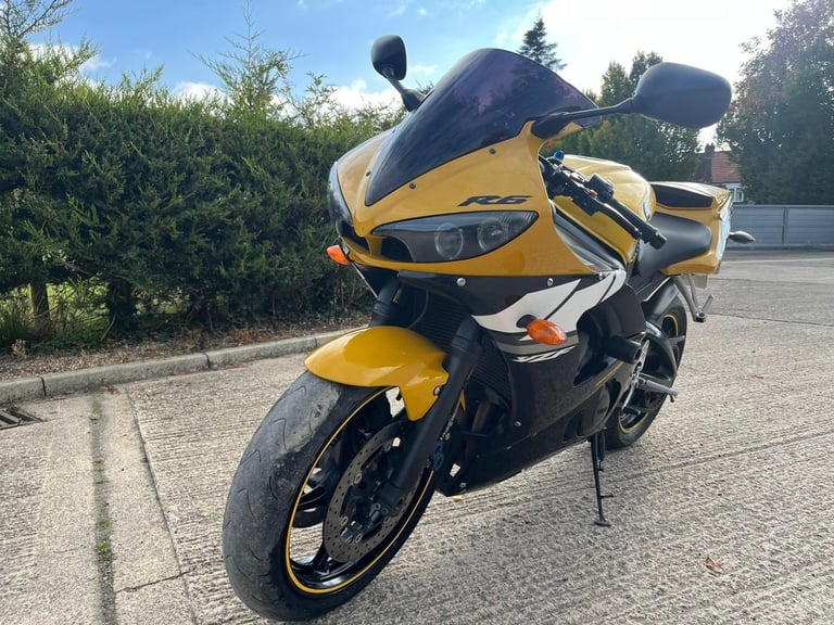 2003 03 YAMAHA YZF R6 SPECIAL LTD EDITION YELLOW YZFR6 SUPERSPORTS 600 SPORTS 