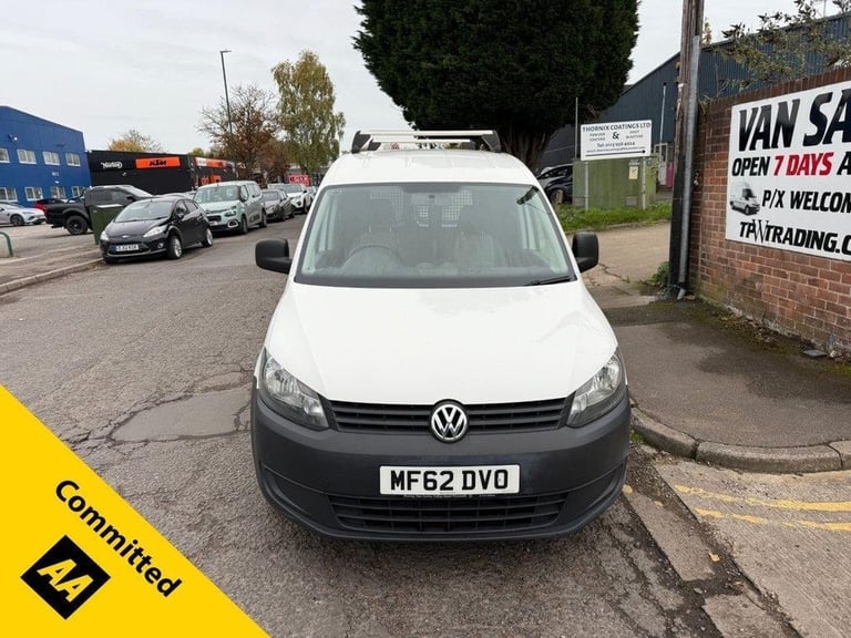 2012 62 VOLKSWAGEN CADDY 1.6 TDI C20 PANEL VAN 4DR DIESEL MANUAL L1 H1 (101 BHP)