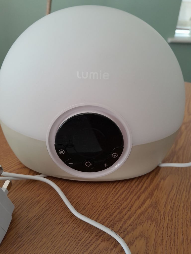 image for Lumie light lamp alarm clock