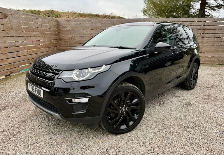 2018 18 LAND ROVER DISCOVERY SPORT 2.0 TD4 HSE BLACK SUV 5DR DIESEL AUTO 4WD EUR