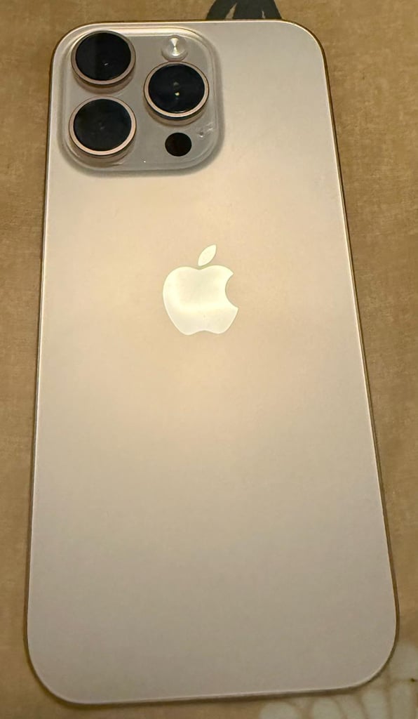 image for iPhone 16 pro desert titanium 
