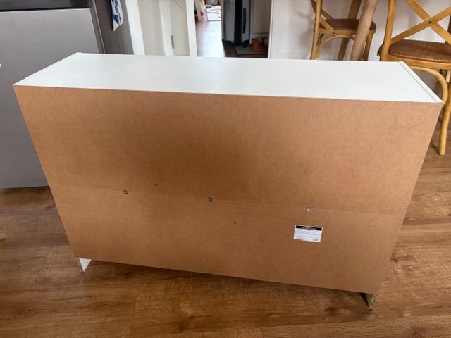 6 Cube Storage Book/Toy Unit in White 