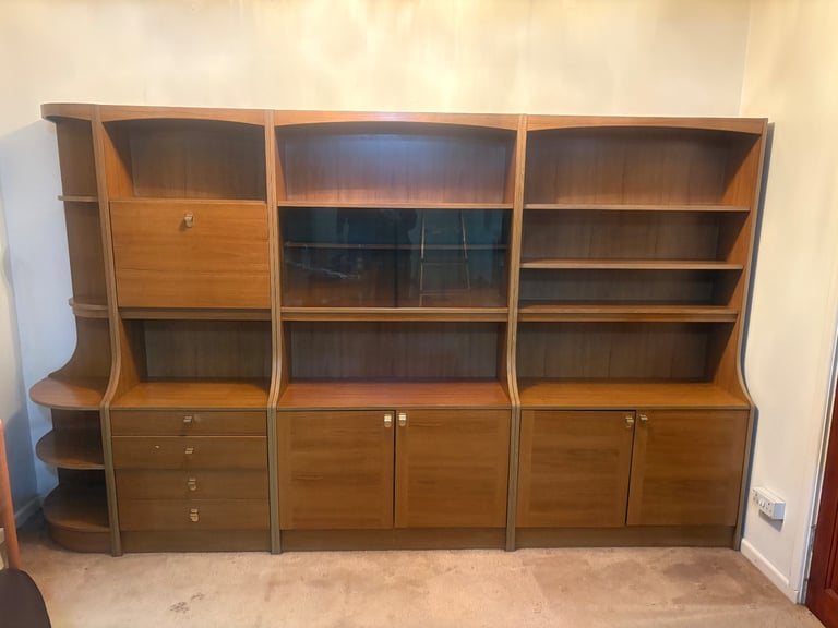 image for Wooden display unit - £50