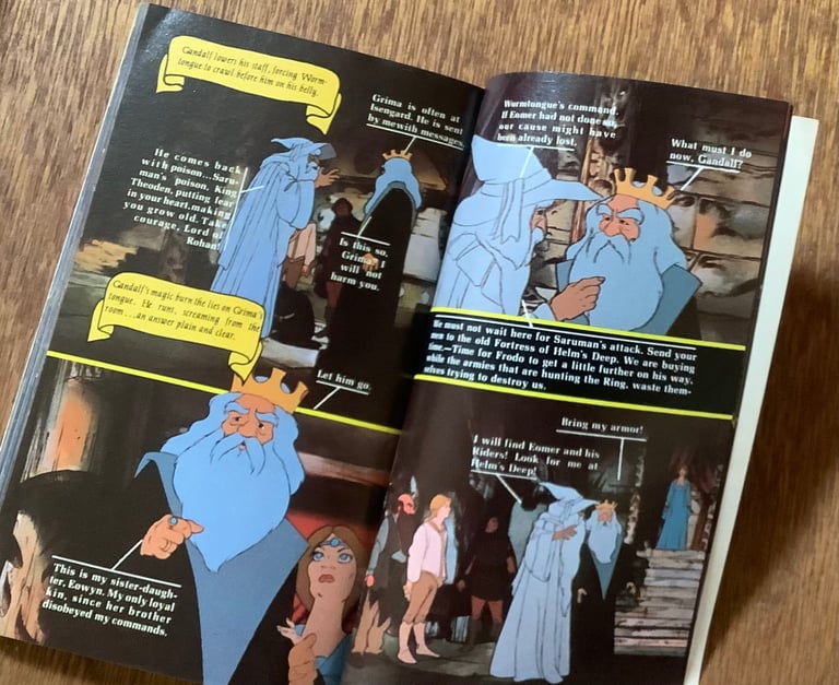 Lord of the Rings Fotonovel, 1979 (R Bakshi film) 