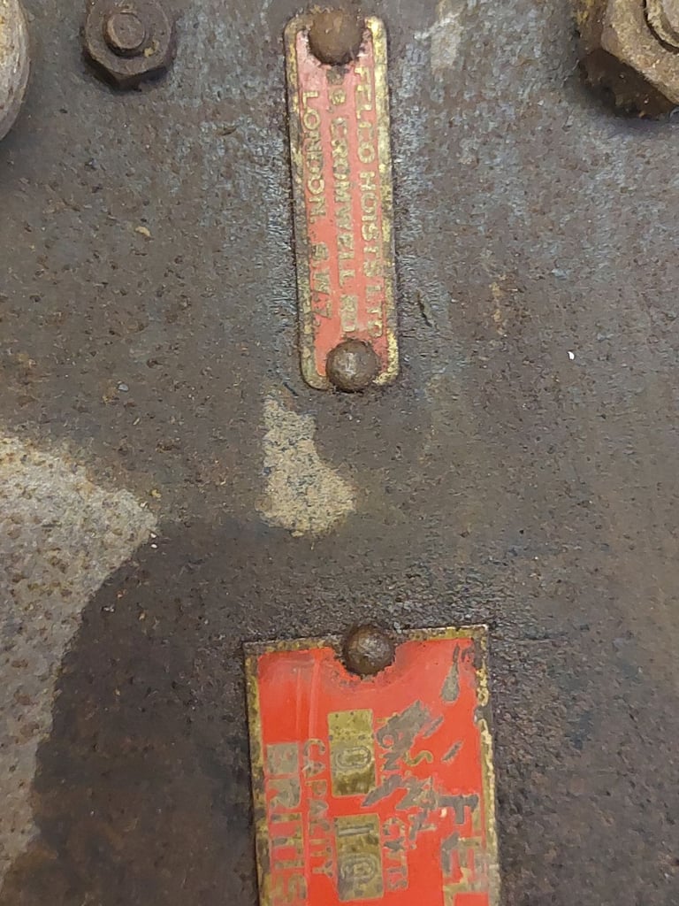 image for Lifting Gear Girder Trolley Ideal For Engine Lifting