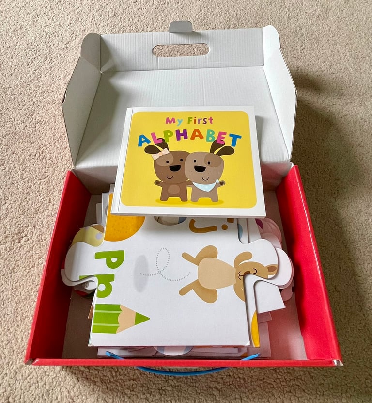 My First Alphabet Jigsaw Puzzle and Book Set