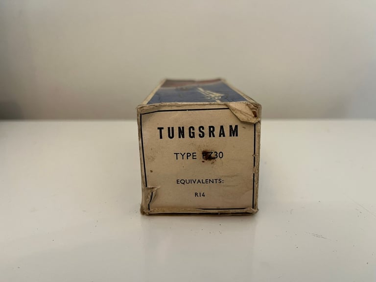 Vintage Osram Lucas Car Bulbs, Philips Lamps, Tungsram Valve, Respirator