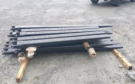 image for Forklift extension brackets long toes tractor farm use jcb digger