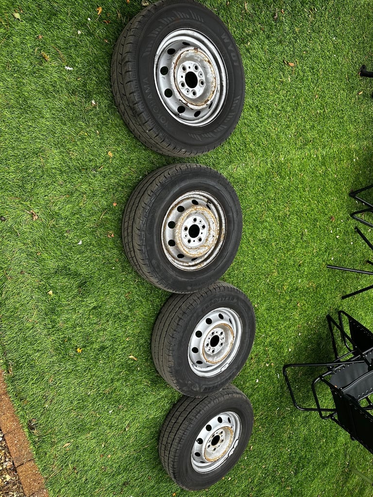 image for Citroen relay 15” steel wheels with good tyres 
