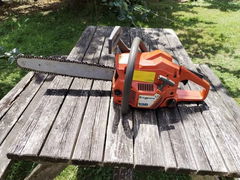 Husqvarna petrol chainsaw