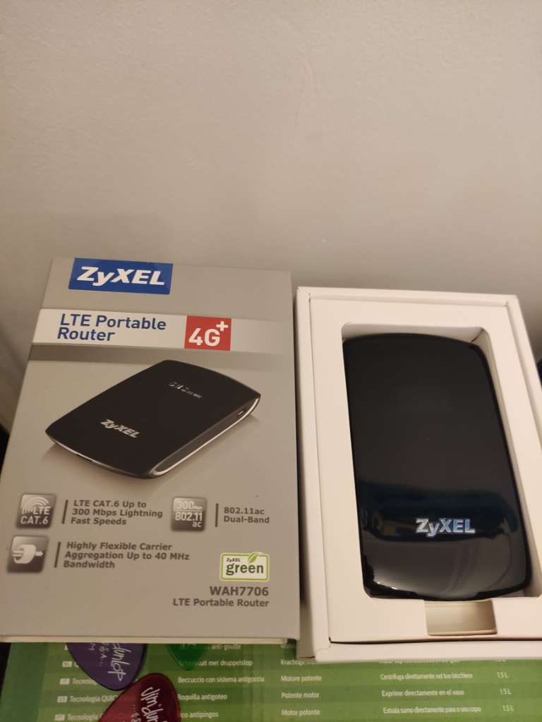 image for Zyxel 4G LTE-A Portable 802. 11ac MiFi Hotspot Router