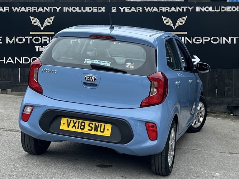 2018 Kia Picanto 1.25 2 5dr Hatchback Petrol Manual