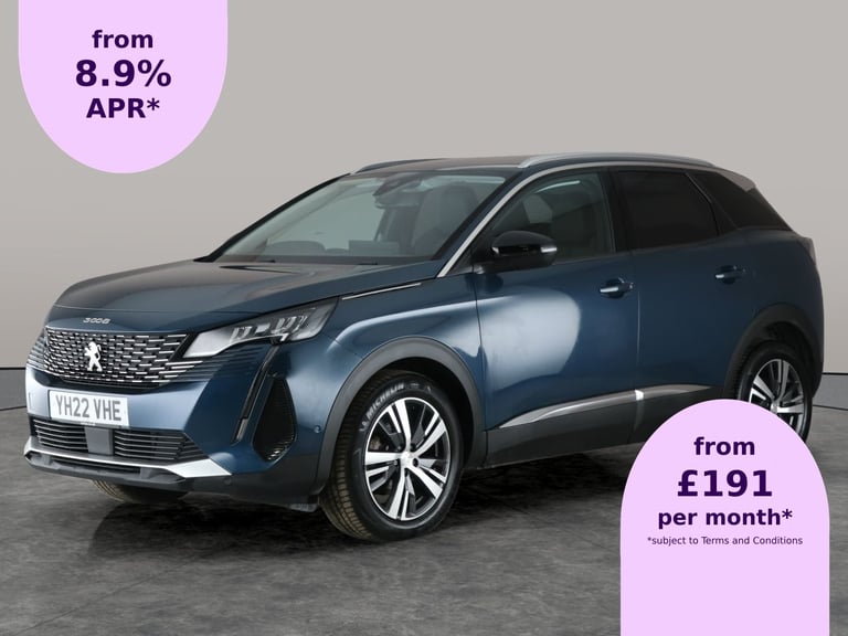 2022 Peugeot 3008 1.5 BlueHDi Allure Premium SUV 5dr Diesel Manual Euro 6 (s/s) (130 ps) - BL Suv...