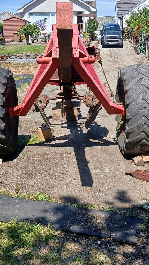 Forestry drainage plough
