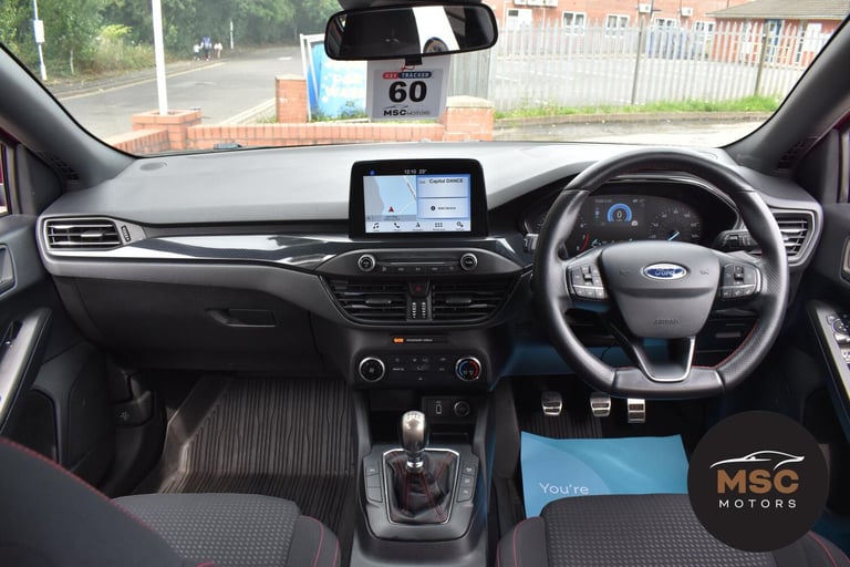 2018 Ford Focus 1.0T EcoBoost ST-Line Hatchback 5dr Petrol Manual Euro 6 (s/s) (125 ps) Hatchback...