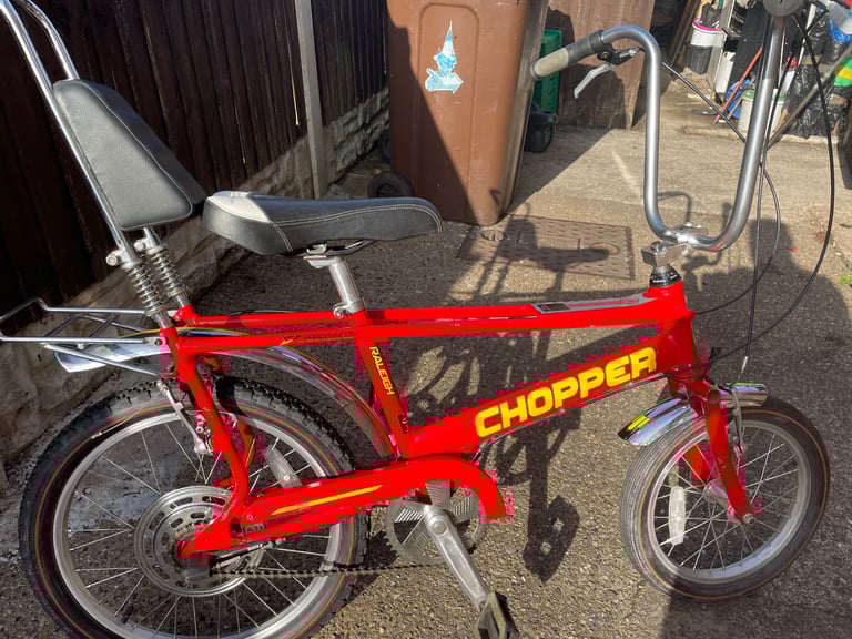 image for Iconic red chopper bike